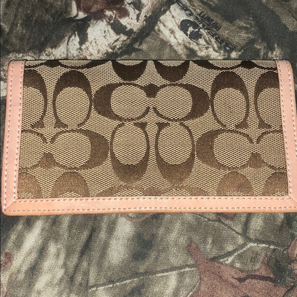 Coach money holder